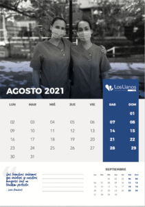 calendario 2021 los llanos vital